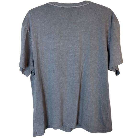 Lucky Brand Women's Size Large ACDC Beaded Boyfriend Tee - Picture 5 of 6